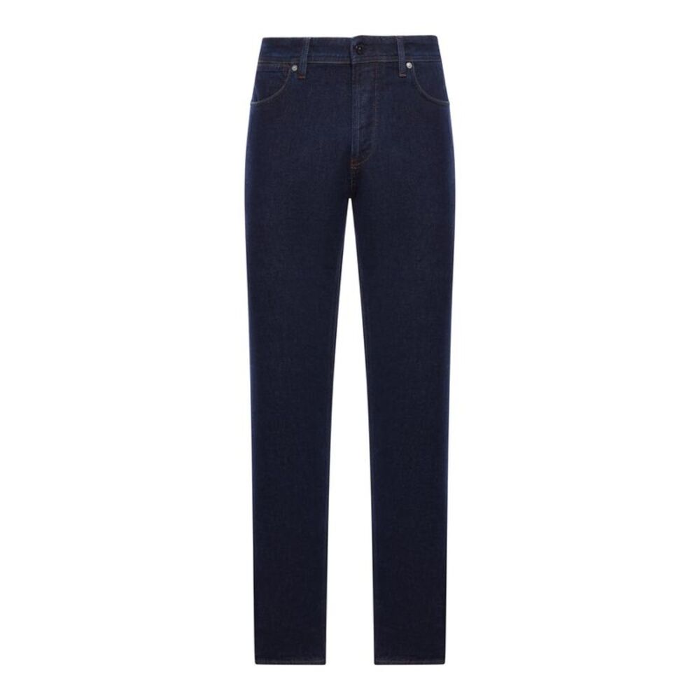 Stone Island Men Slim Jeans With Compass Logo